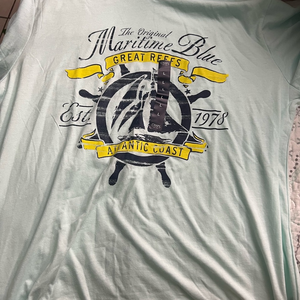 Men champs shirt Size large
